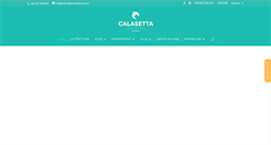 Desktop Screenshot of calasettaresidence.com